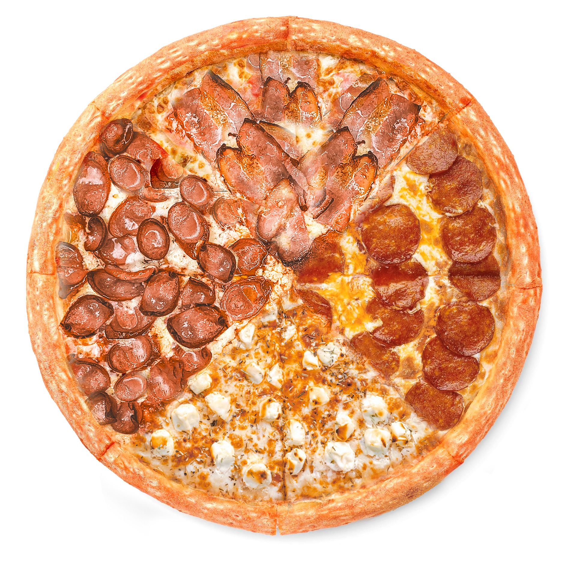 Пицца Супер-Микс 35 см